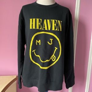 Marc Jacobs Heaven black oversized sweatshirt